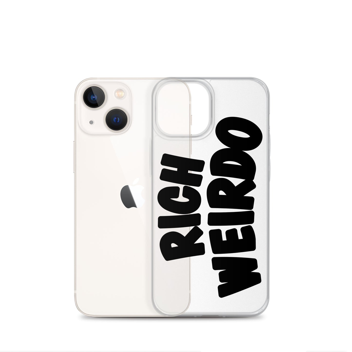 RICH WEIRDO Clear Case for iPhone®