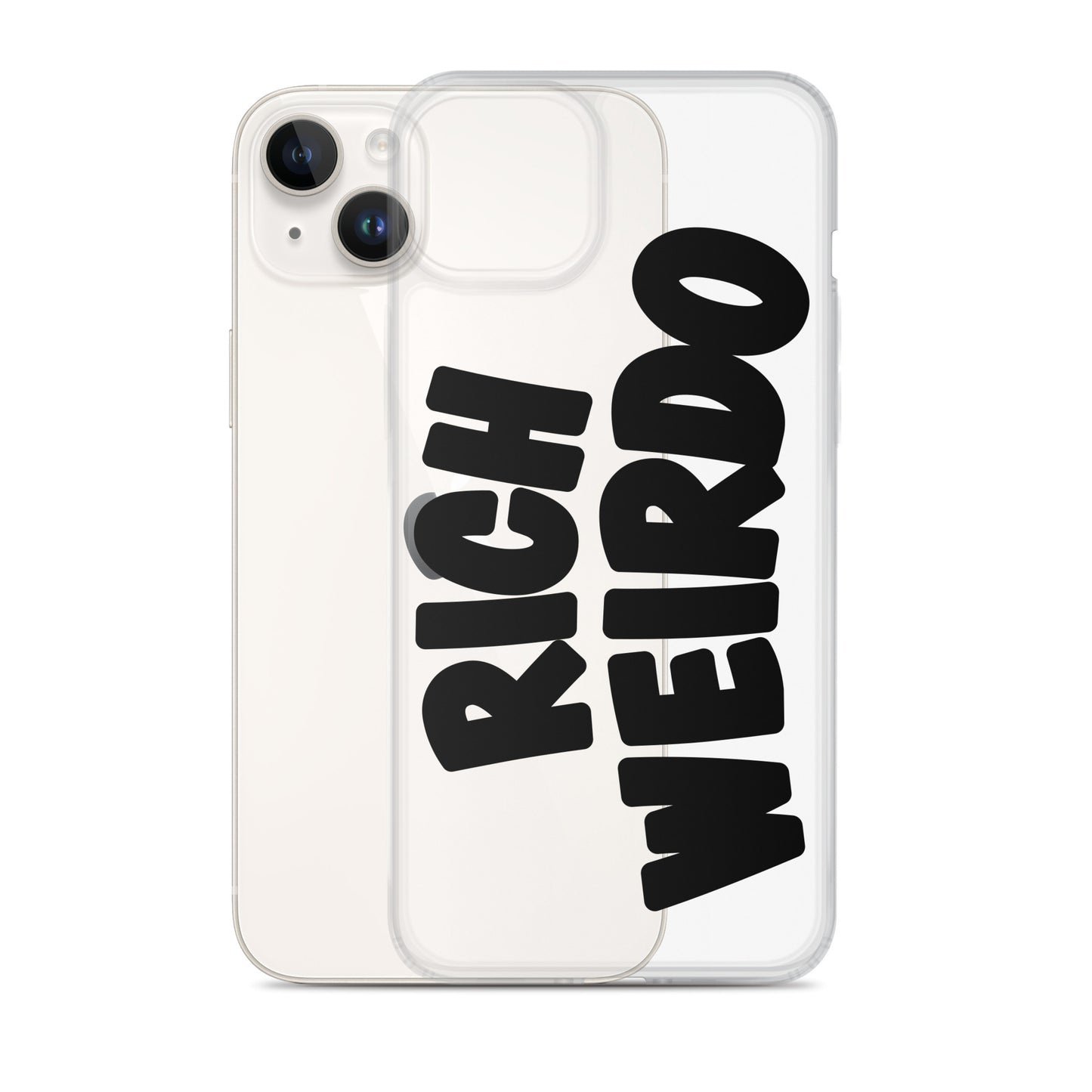 RICH WEIRDO Clear Case for iPhone®